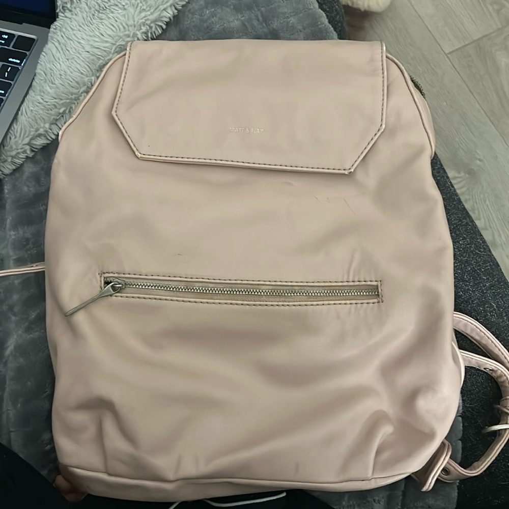 Matt & Nat Baby Pink Backpack